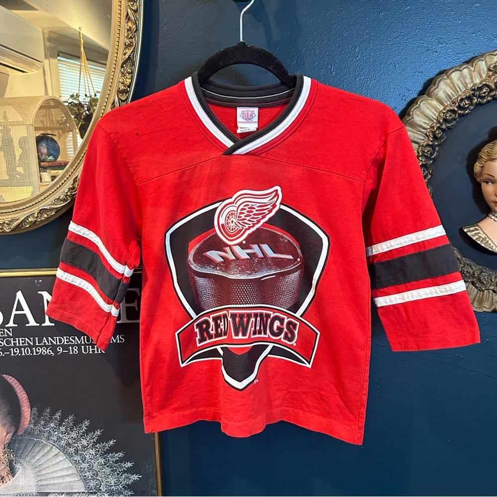 Vintage Kids Red Wings Shirt